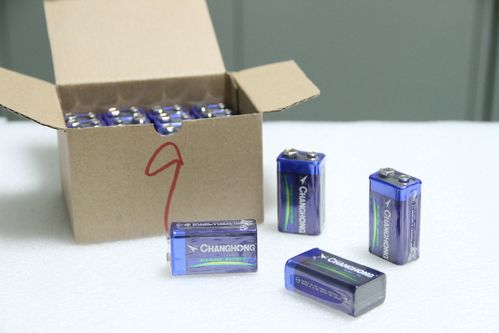 长虹9v干电池 发光玩具专用 九伏碱性电池 6lr61 电池原厂销售