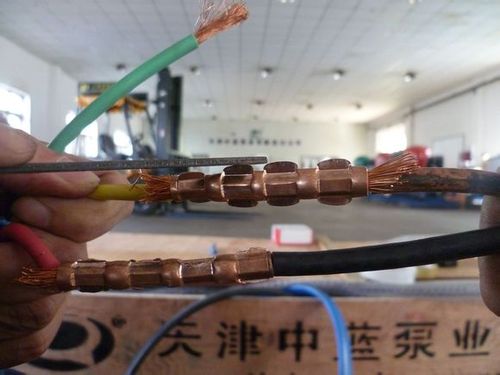 潜水泵电缆接线方法