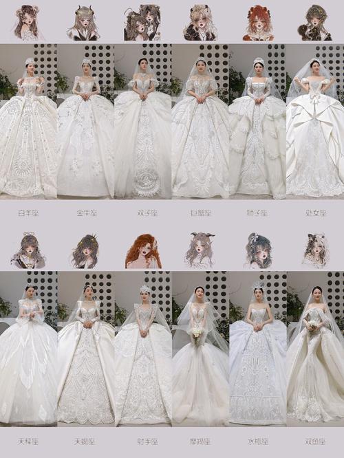 十二星座性格各异,不同店婚纱叶代表了不同星座的特征.你们觉得准吗?