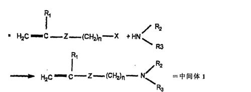 包括几个阳离子基团的单体化合物,其生产方法和包括由所述单体化合物