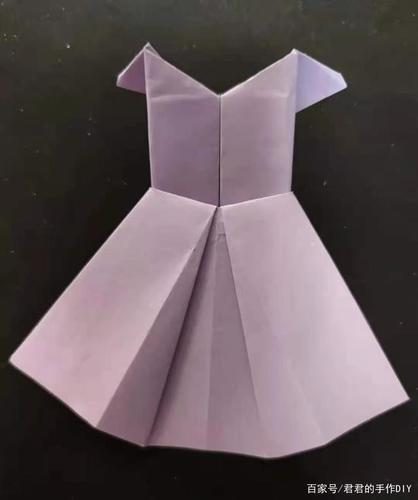 用彩纸折纸裙子图片 手工折纸大全-蒲城教育文学网
