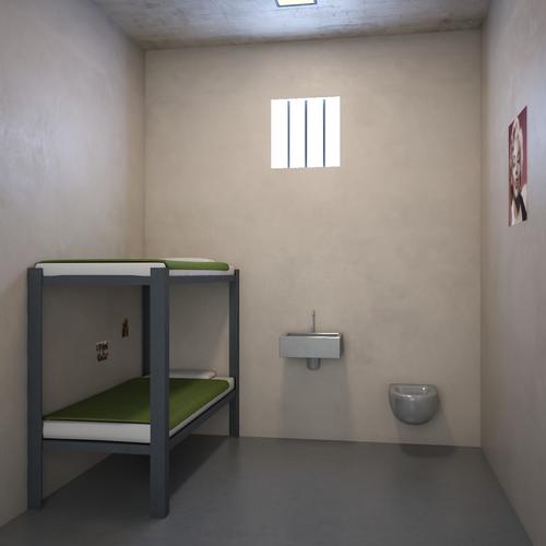监狱牢房3d模型3d模型