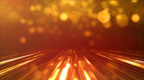 大气金色粒子年会颁奖典礼背景视频ae模板
