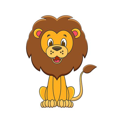卡通狮子头像图片