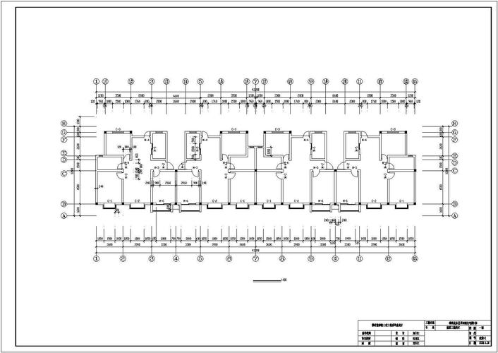 地上6层阁楼框架住宅结构设计施工图