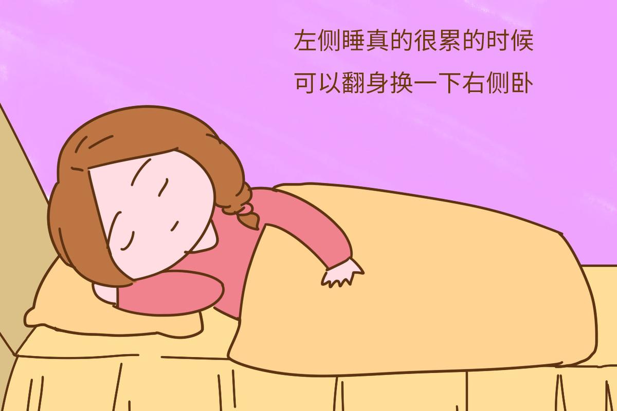 孕晚期左侧睡不舒服可以右侧睡吗