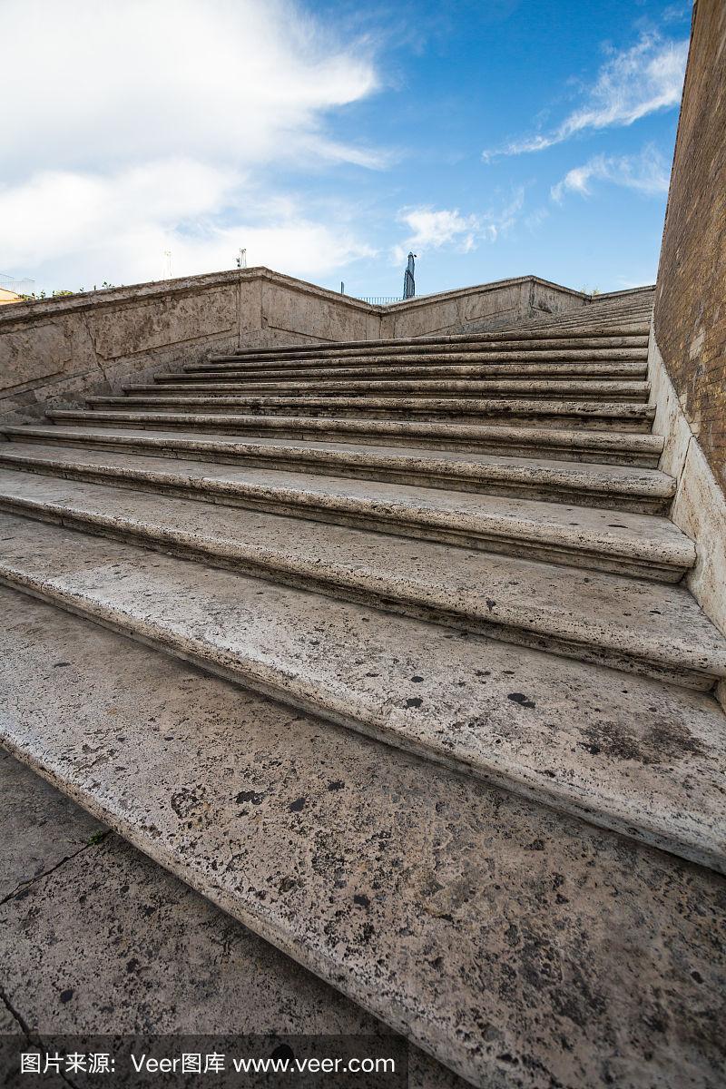 意大利罗马的西班牙台阶