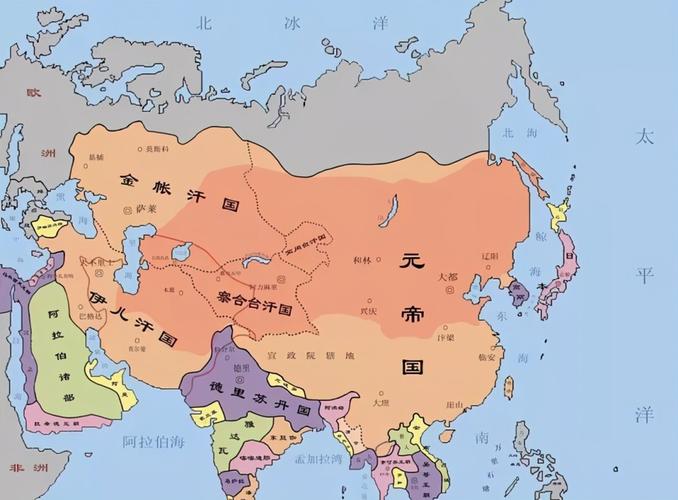 元朝时中国的面积到底有多大现在来看这些国家都包含在内