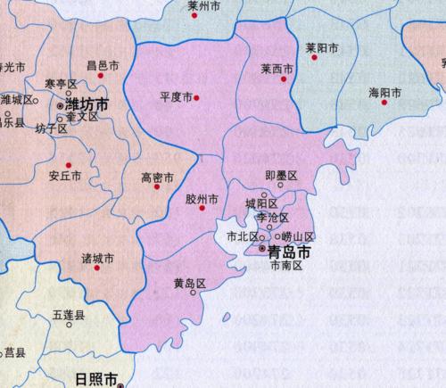 青岛各区县人口一览平度市119万崂山区50万