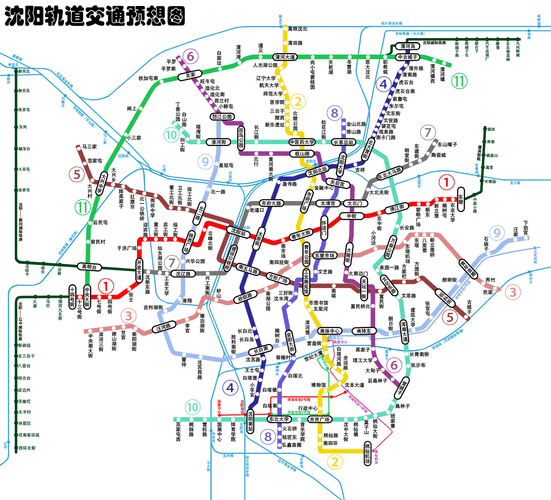 沈阳地铁规划情况沈阳地铁规划线路列表