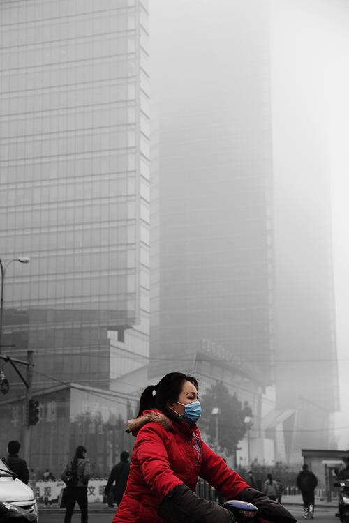 霾在北京