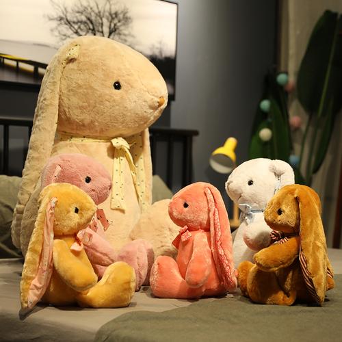 毛绒玩具兔子抱枕邦尼兔公仔玩偶生日礼物儿童可爱女孩床上布娃娃