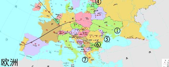 欧洲的地理位置在哪里