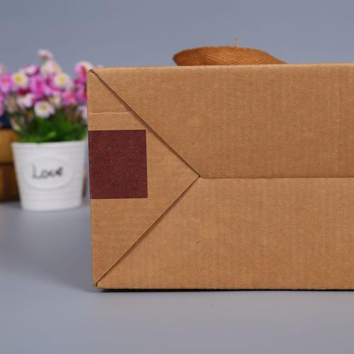 牛皮纸包装定制高档水果包装土特产瓦楞包装礼盒印刷logo干果茶叶
