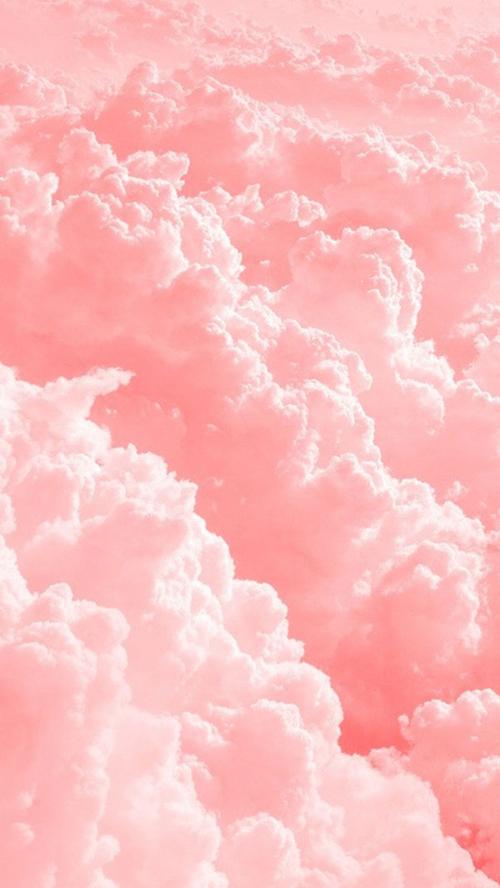 粉色 云朵唯美壁纸头像 - 堆糖,美图壁纸兴趣社区