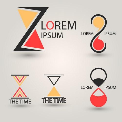 三角形,沙漏,钟表时间,时钟标志,时间logo设计,时间标志设计,品牌设计