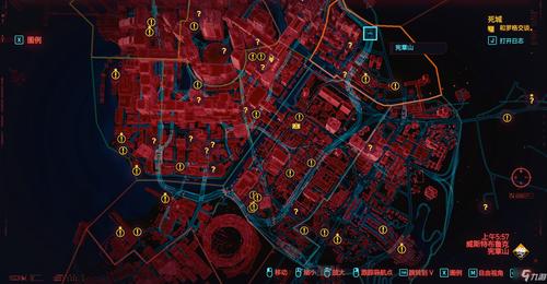 《赛博朋克2077》任务点有哪些 任务点分布位置图一览