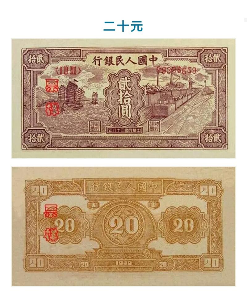 中国第一套人民币