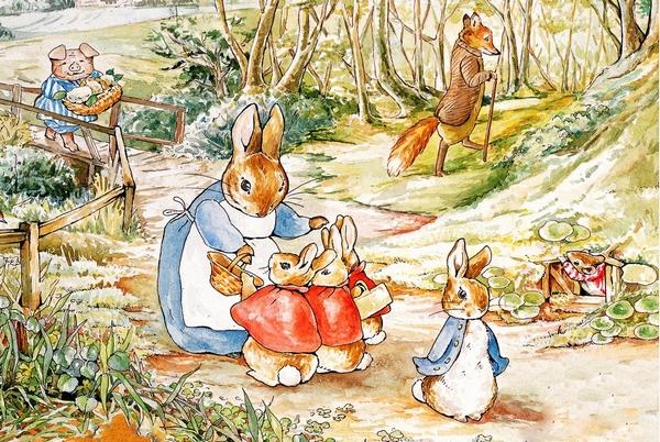全世界的人都知道毕翠克丝61波特的名字和她创造的小动物:彼得兔
