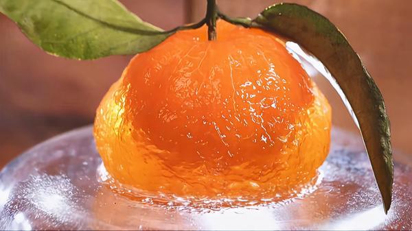 日本的冻橘子
