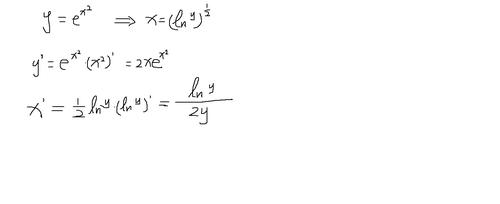 请问y=e的x^2次方如何对x求导