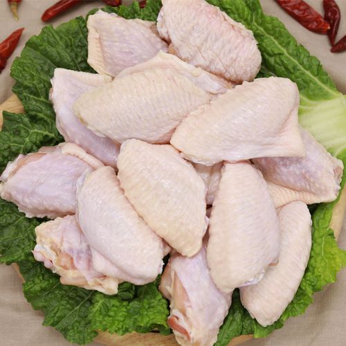 鸡翅中新鲜冷冻谷饲生鸡翅生鲜奥尔良鸡翅膀烧烤食材2斤