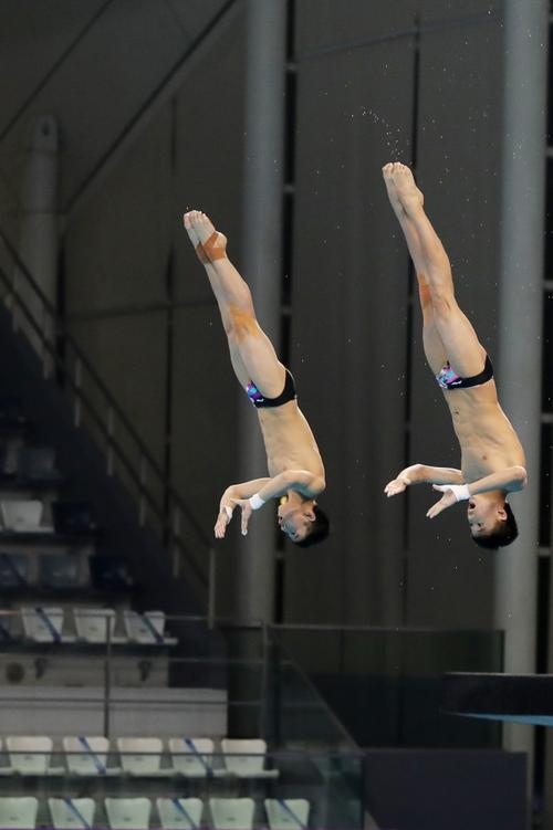 体育跳水全国冠军赛男子双人10米跳台赛况