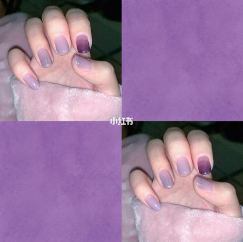 紫色和蔷薇紫 透紫跳色(下次试试反过来感觉也好看06)渐变式叠涂法