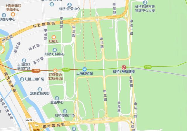 下面是位于上海市闵行区的上海虹桥站(在地铁系统称之为虹桥火车站)