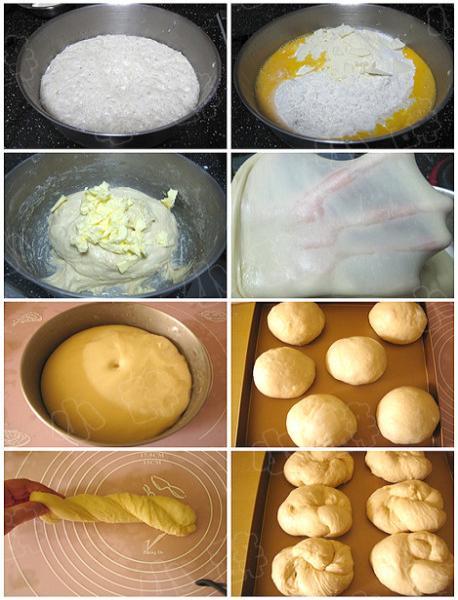 老式面包的制作方法