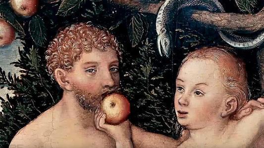 亚当的苹果是喉结夏娃的凝视是死亡意蕴丰富的圣经故事词语