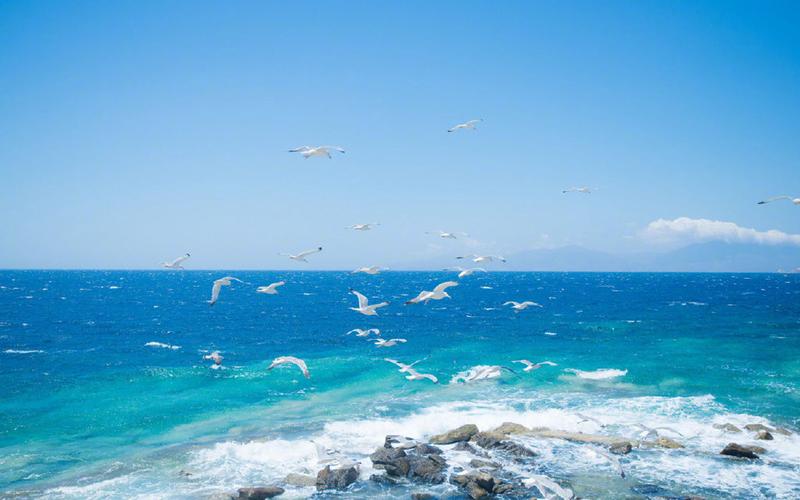 爱琴海超美风景图片桌面壁纸
