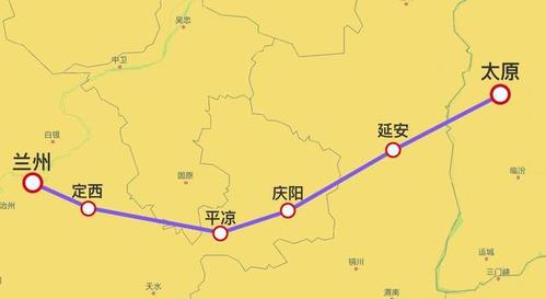 甘肃正在规划一条高铁大动脉,连接庆阳酒泉平凉定西兰州武威张掖