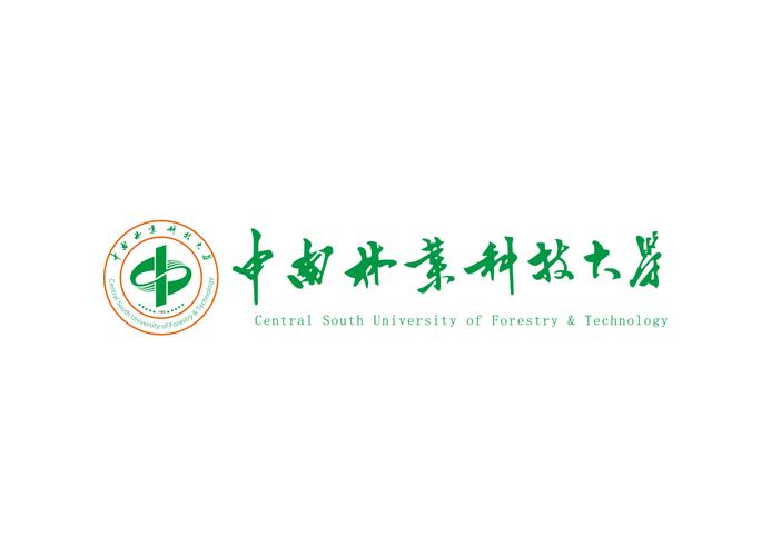 中南林业科技大学校徽标志矢量图