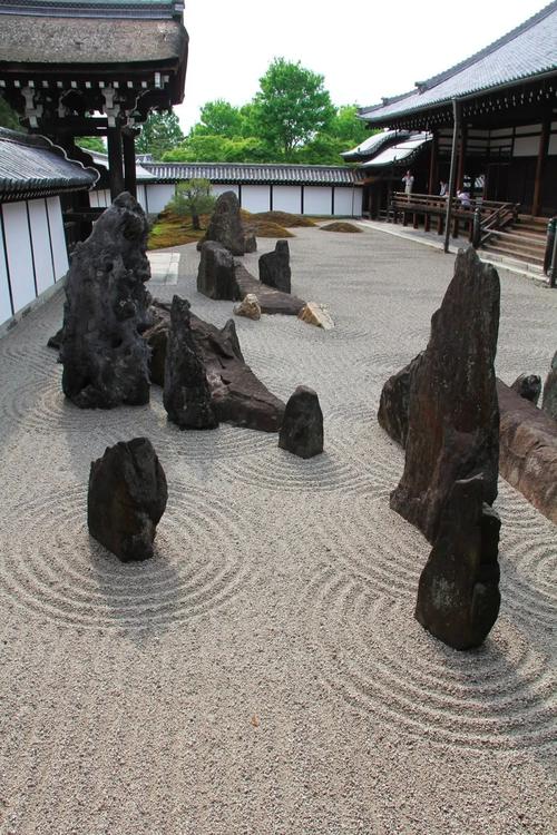 日本京都东福寺方丈庭园