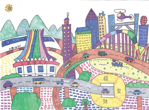 儿童手绘主题画展在南宁举办60幅手绘庆广西60华诞