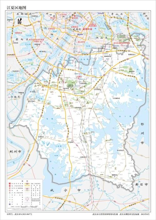 武汉市区地图高清版大图