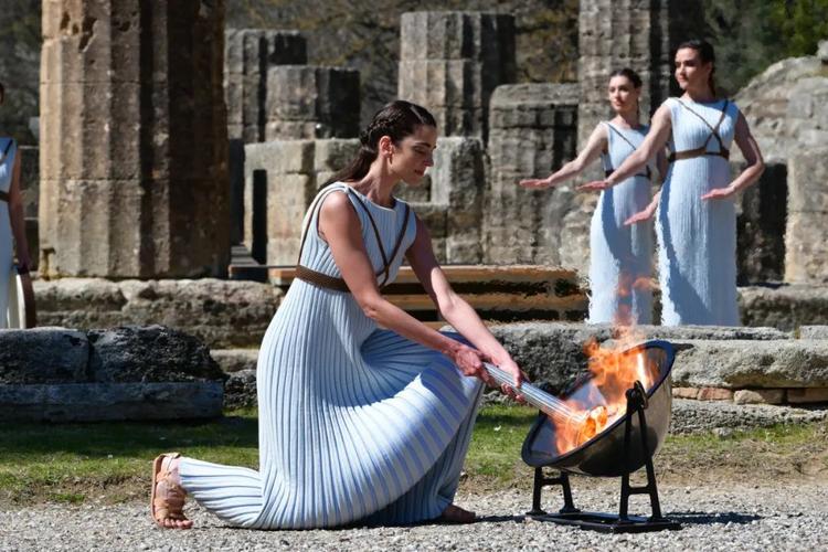 希腊的奥林匹克圣火暂时无法点燃