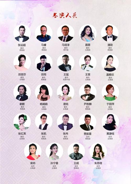明日节目单中国青年歌唱家学术交流公益音乐会附节目单