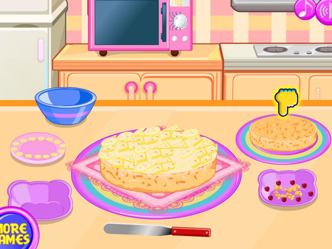 烹饪香蕉蛋糕游戏截图-6