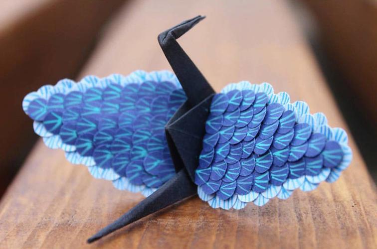 折纸为鹤