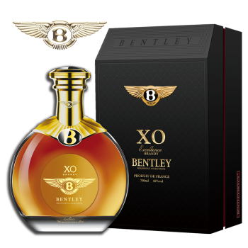 预售宾利bentley进口洋酒700ml法国宾利隽永典藏卓越xo白兰地原瓶进口