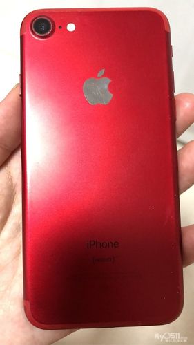 闲置转让 03 转让用了一年的苹果7-128g中国红  苹果7-128g-红色,用