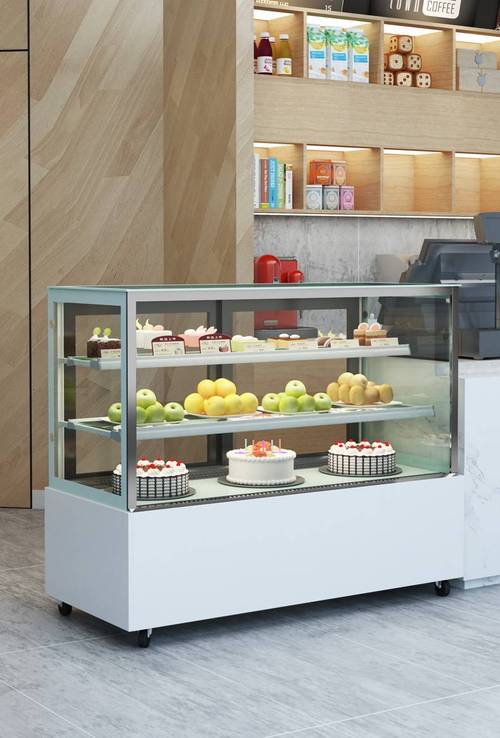 皮谱蛋糕展示柜商用蛋糕柜冷藏展示柜商用直角水果熟食甜品西点慕斯柜