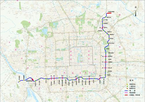 北京地铁14号线规划图最新方案公告(图)