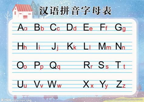 汉语拼音字母写法大写 篇2
