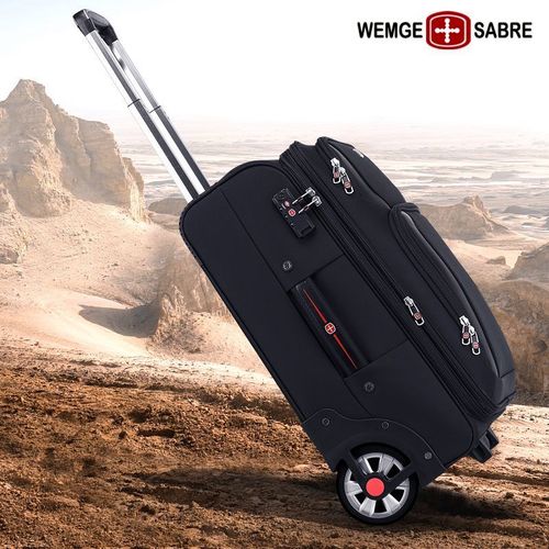瑞士军刀单向轮商务旅行箱24寸结实耐磨密码箱可爬楼大轮子行李箱