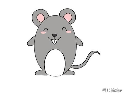 老鼠简笔画--简笔画大全
