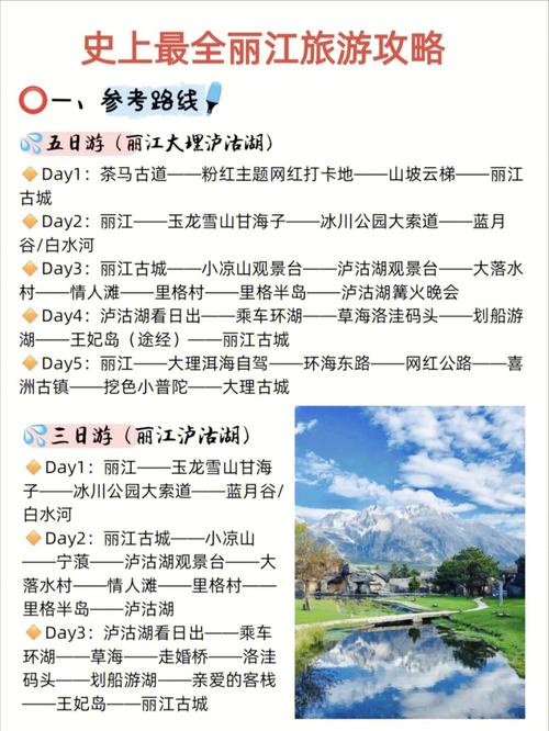 云南丽江史上最全旅游攻略建议收藏78