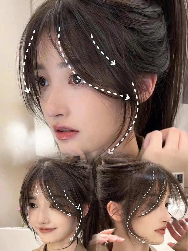 微分八字刘海!#唐山发型设计 #法式刘海  - 抖音